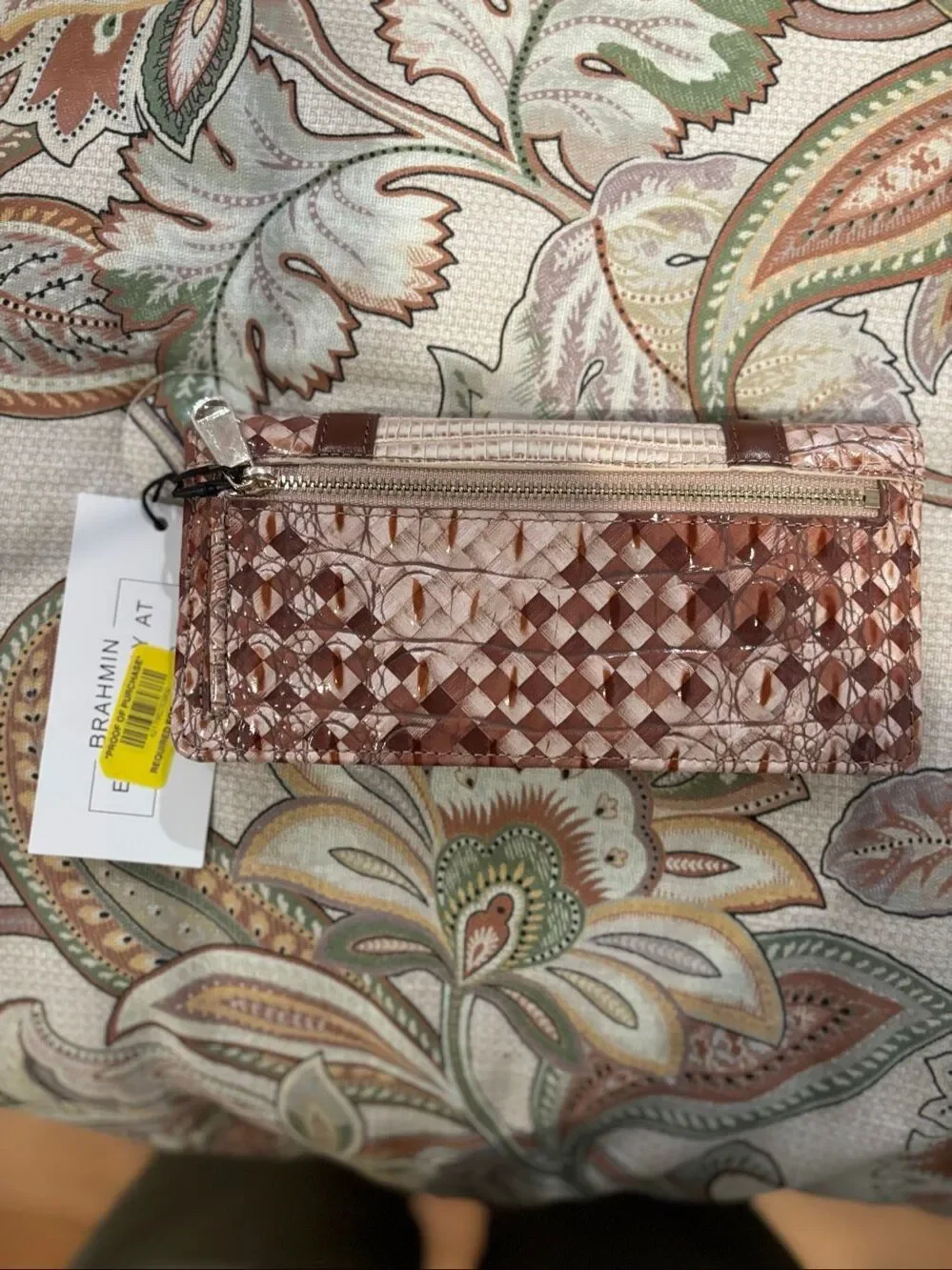 NWT Brahmin Andalusia Collection Ady Wallet